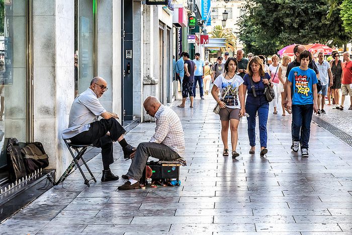 Image for Italien: Comeback der Schuhputzer mit Smartphone