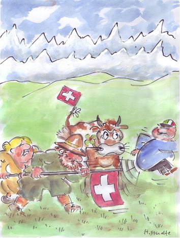 Image for Suisse : après les minarets, les rats italiens