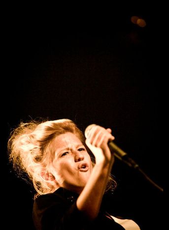 Image for Belgian singer Selah Sue, no Amy Winehouse