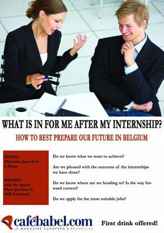 Image for What is in for me after my internship? How to best prepare your future in Belgium