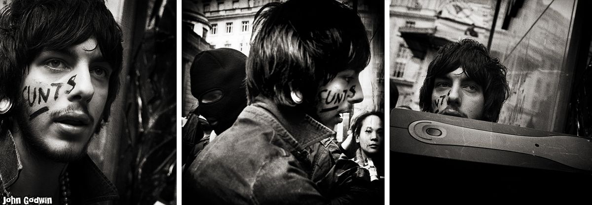 Image for Recuerdo a la clase anarquista 2008-09: No necesitáis romper escaparates