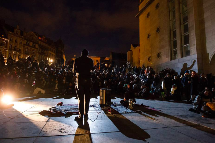 Image for Nuit Debout: Standing in Brussels's night