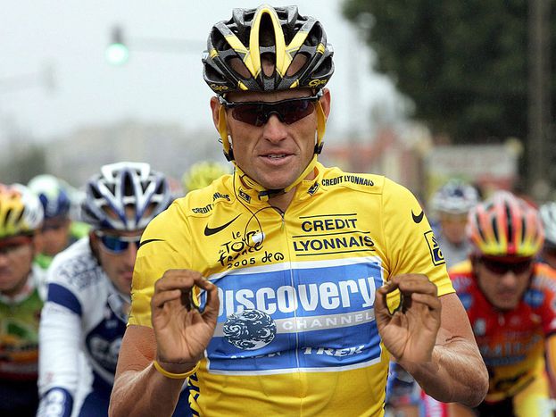 Image for Slovenian, Italian, Spanish and Swiss media on Lance Armstrong