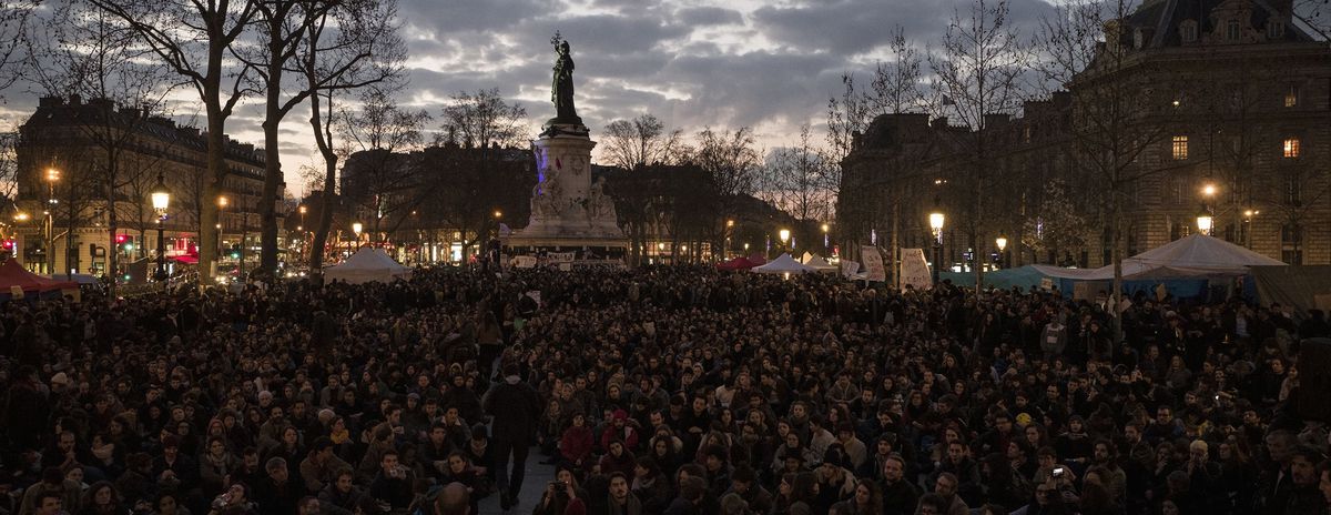 Image for Nuit Debout : organisation du domaine de la lutte