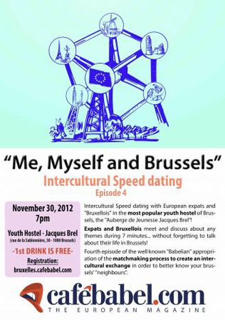 Image for «Me, Myself and Brussels»  Intercultural speed dating // Act 4