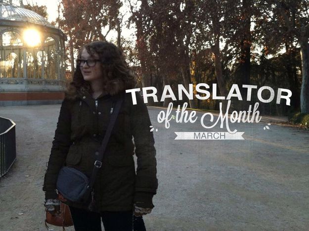 Image for Translator of the month: Sofia Rabaté