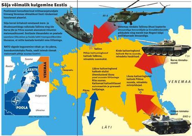 Image for Postimees: Estonia Wakes Up With a War Plan