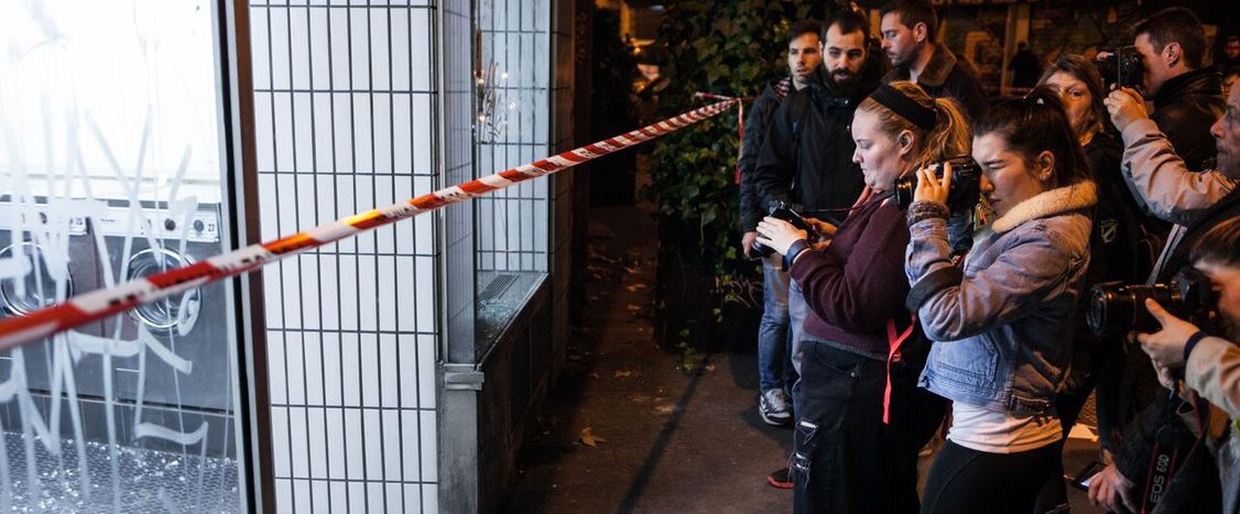 Image for Paris attacks in pictures: Darkness in the City of Light