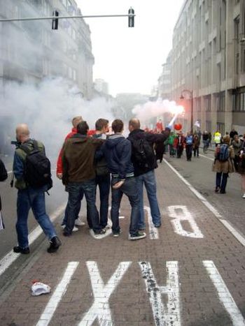 Image for In Brussels yesterday, Unions across Europe said 'NO' to austerity measures