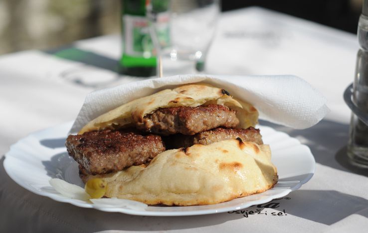 Image for Bosnian food: cevapi vs Big Mac 