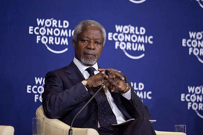 Image for Kofi Annan salue la déclaration du G7 pour le climat