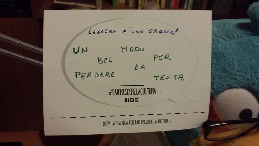 Image for Una Marina di Libri, parte la campagna virale #faicrescerelacultura
